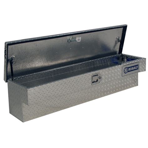 kobalt blue metal truck box|kobalt side mount tool box.